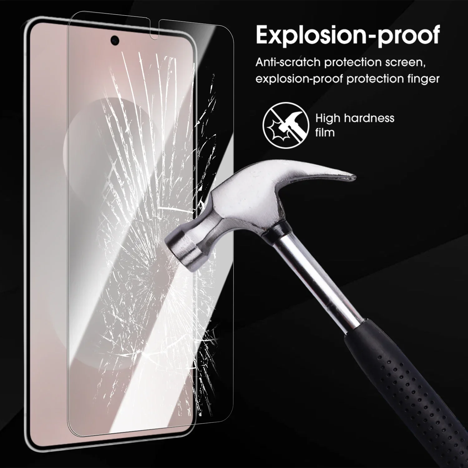 واقيات شاشة من الزجاج المقسى S25 Edge لهاتف سامسونج جالاكسي S25 Edge HD غطاء حماية لعدسة الكاميرا لهاتف سامسونج