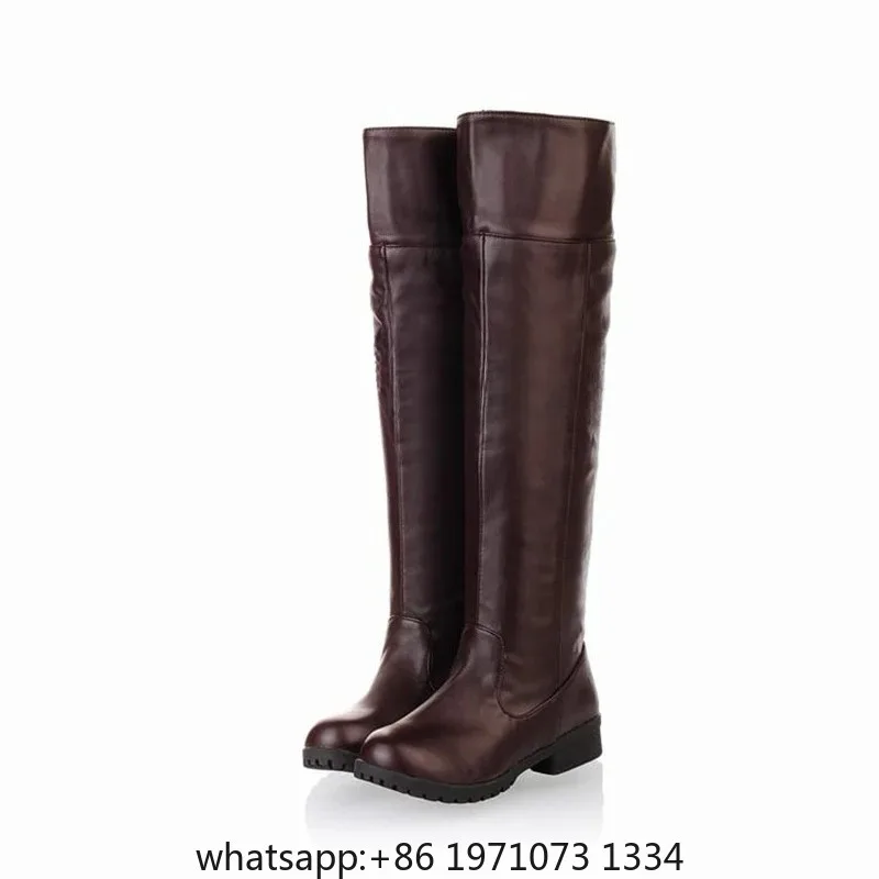 Attack on Titan Shingeki No Kyojin Eren Levi Cosplay Boots Knee Length Anime Cosplay Shoes Black Brown Size 35-48