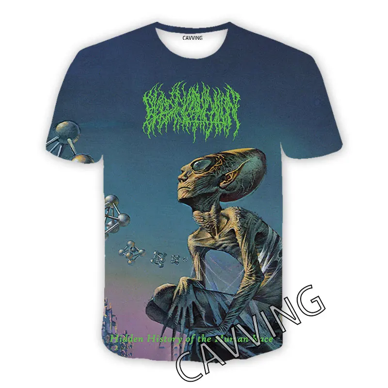 

CAVVING 3D Printed Blood Incantation Casual T-shirts Hip Hop T Shirts Harajuku Styles Tops Clothing for Men/women