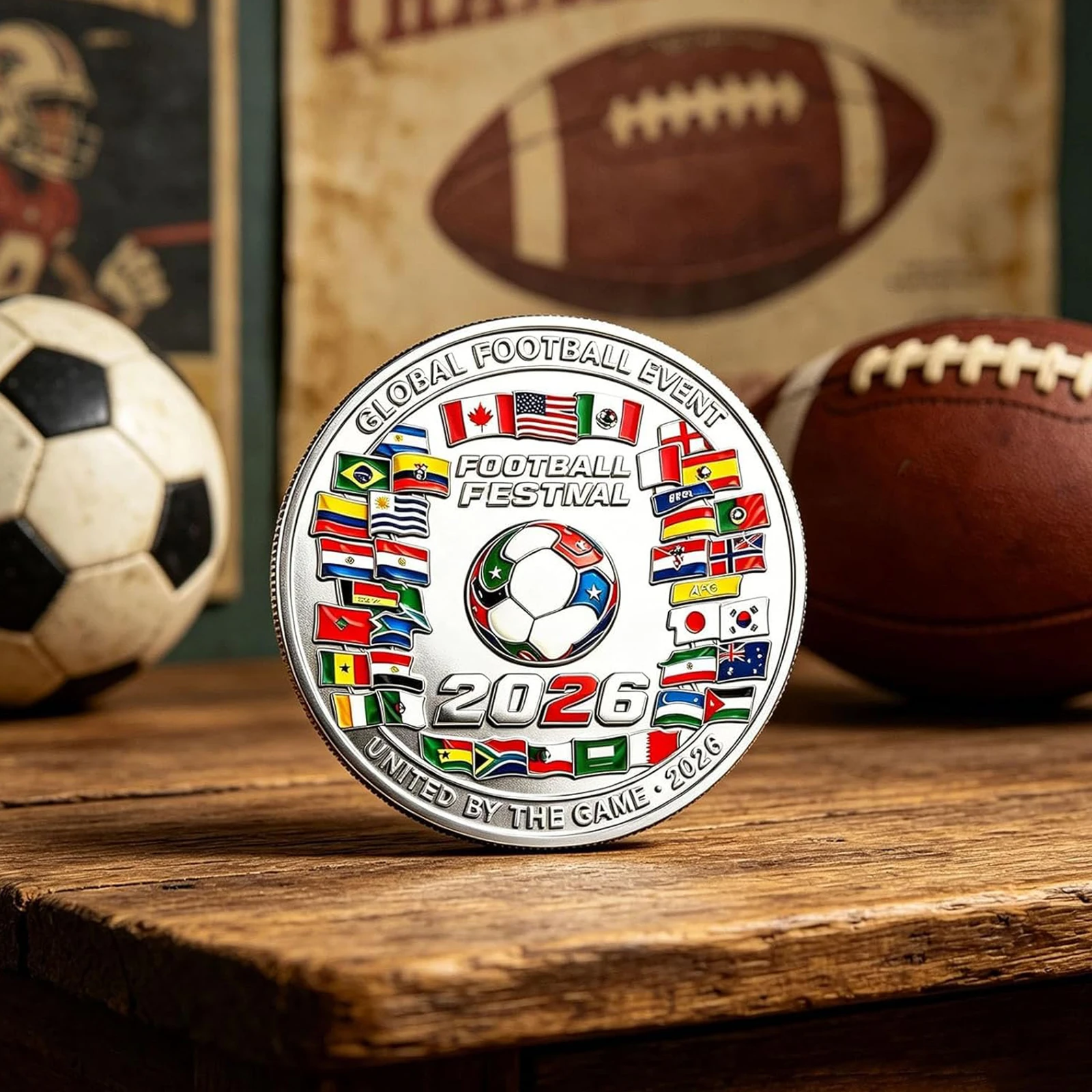 2026 Football Festival Memoria - Token Coin Mechanism recension och pris