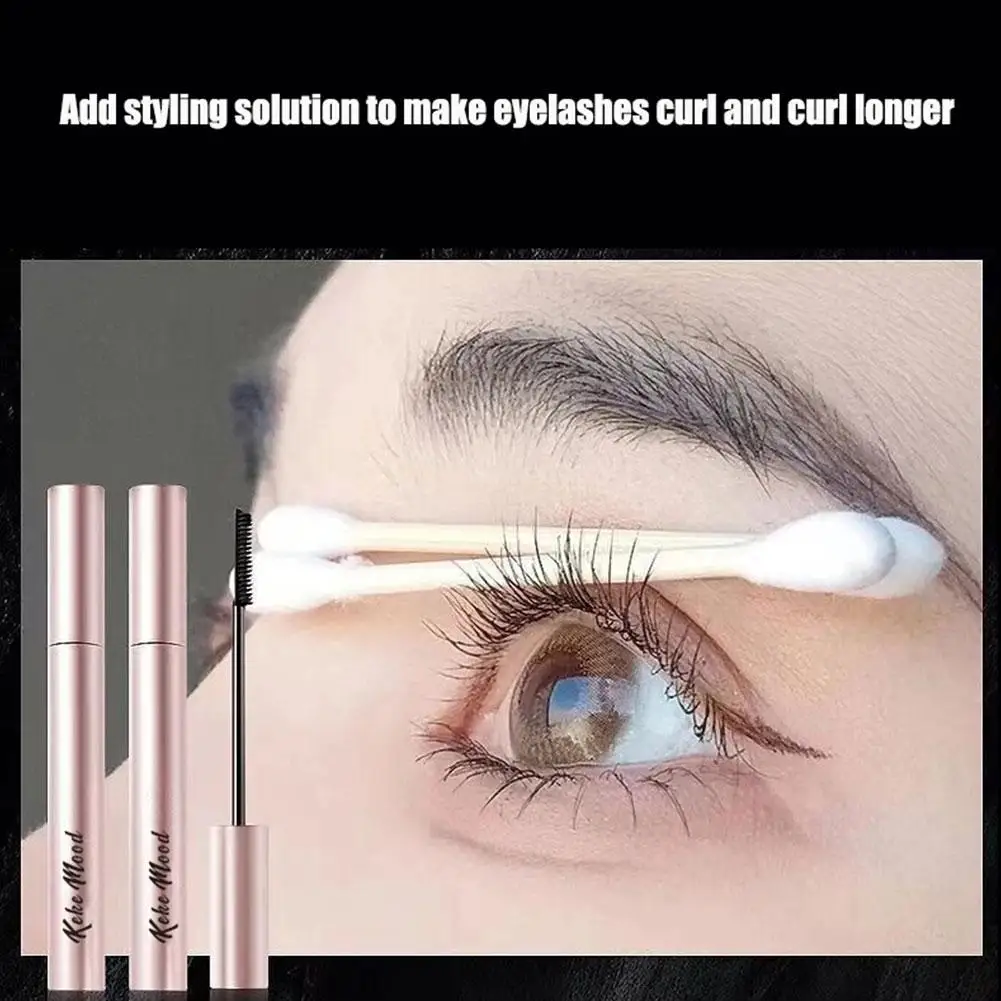 Lengthening Eyelashes Black Brown Mascara Slim Long Curl Lasting Set Quick Drying No Smudding No Makeup Natural Eye Makeup