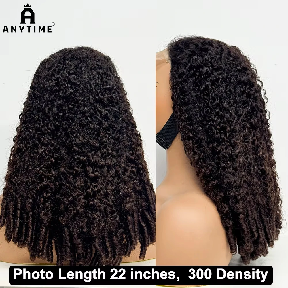 

300% Плотность 5x5 Бесклеевые бирманские вьющиеся парики из натуральных волос Двойные нарисованные парики из человеческих волос 12А с надувной текстурой конца для чернокожих женщин