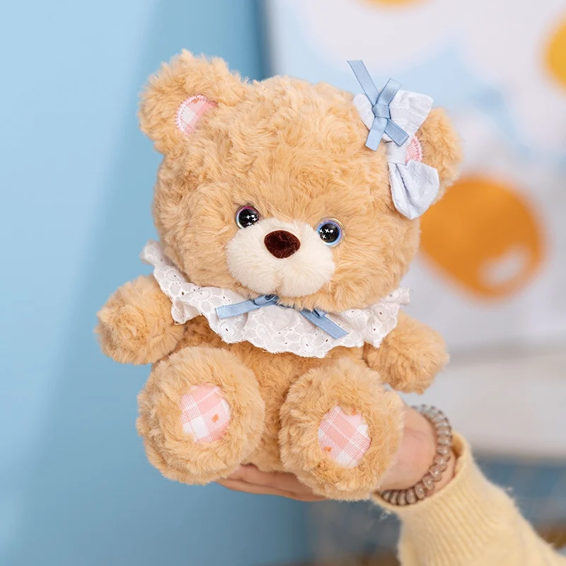 1pc21cm/8.26in منتفخ الدب لطيف نردي دمية ألعاب من نسيج مخملي دمية دب دمية الحلو علاج هدية عيد ميلاد