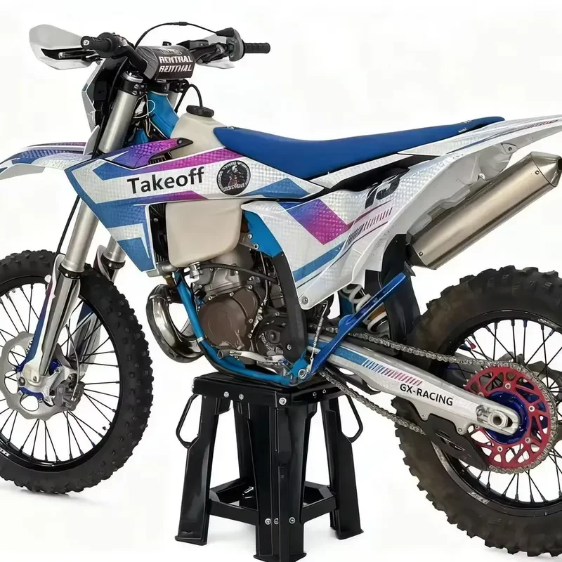 New HXZ GX Large 300cc Water-Cooled Off-Road Dirt Bike Two Stroke MT300 Motocross Motorcycle Over 80km/h
