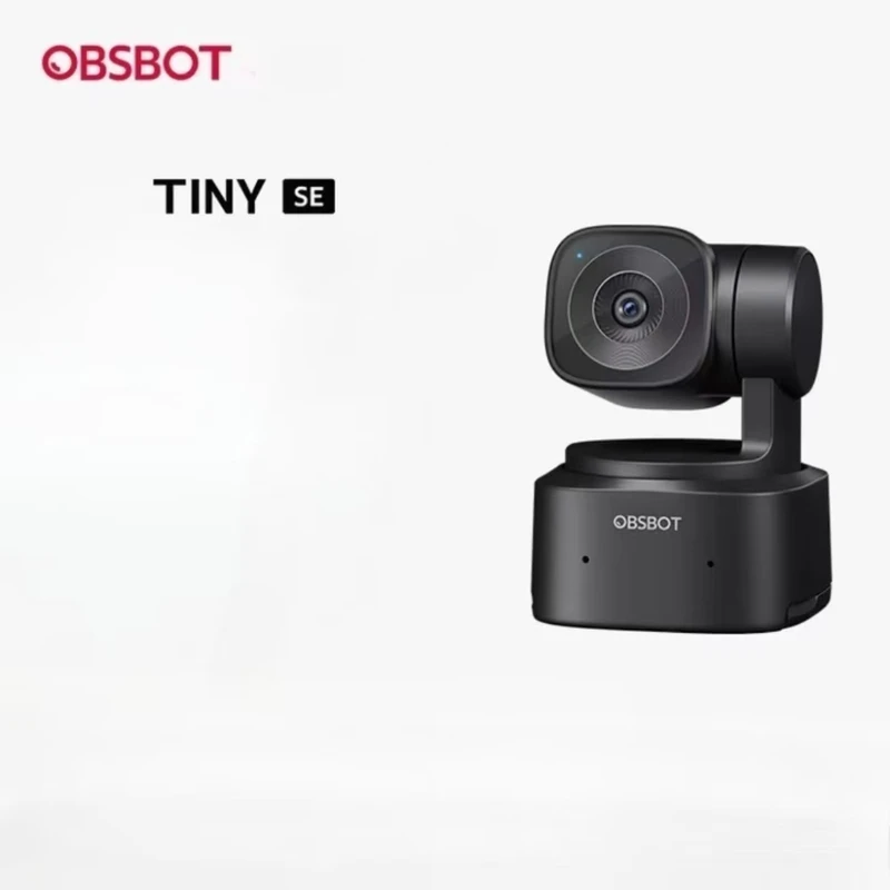 كاميرا OBSBOT TINY SE AI للبث المباشر مع ميكروفون 1080P كاميرا مؤتمرات الفيديو عالية الوضوح رئيس تتبع ذكي #1