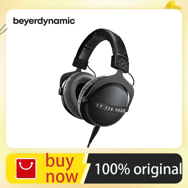 Beyerdynamic DT 770 Pro X Closed Back Studio Earphones with STELLAR.45 Driver for Recording and Monitoring