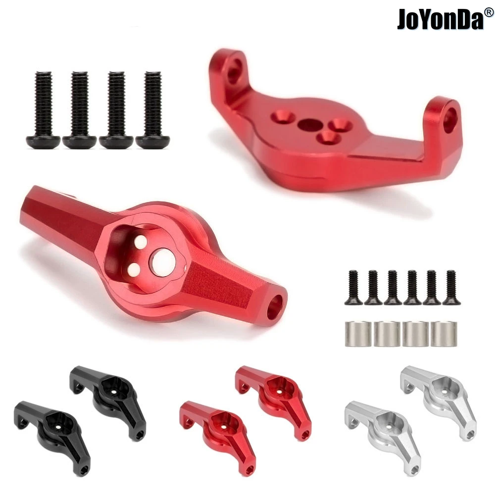 # Bloques de ruedas delanteras de aluminio 8232 (unidad portal) izquierda y derecha para coche trepador de control remoto Traxxas 1/10 TRX-4 TRX4 TRX-6 TRX6