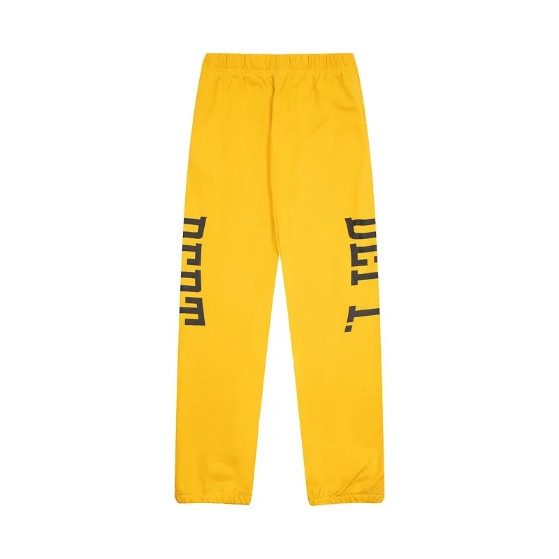 Dept Print Letter Fashion Brand Pants pantaloni sportivi in cotone Casual larghi estivi per uomo e donna