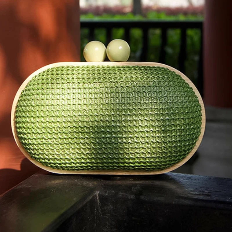 

Винтажная модная универсальная тканая сумка-коробка, маленькая квадратная сумка, высококачественный клатч, сумка через плечо