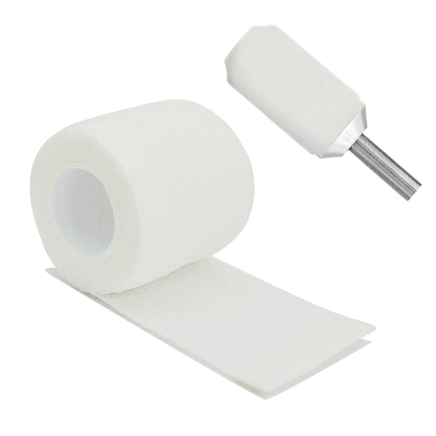 White gauze sports bandage 6pcs/12pcs/24pcs 5cm 4.5m self-adhesive breathable elastic bandage for fixing fingers wris sports