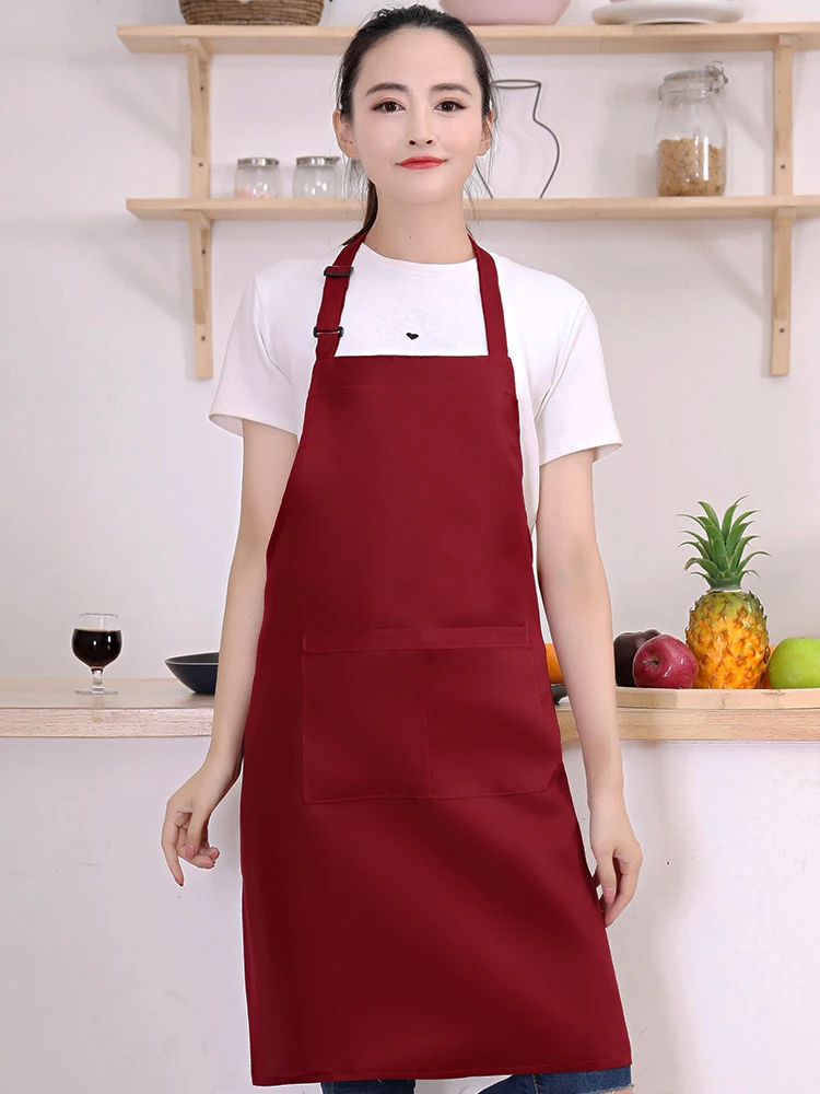 Fartuchy kuchenne antyplamowe damskie męskie fartuch roboczy dla szefa kuchni do grillowania restauracji barów sklepów kawiarni salonów kosmetycznych studiów paznokci uniform domowy