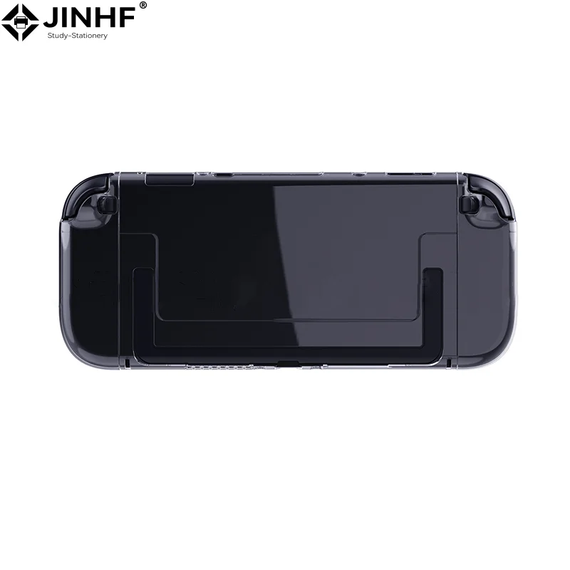 حافظة شفافة من البولي يوريثان ForSwitch 2 غطاء شبه ملفوف مضاد للسقوط ومضاد للخدش وغير قابل للانزلاق غلاف حماية ناعم من الكريستال فائق الوضوح #1