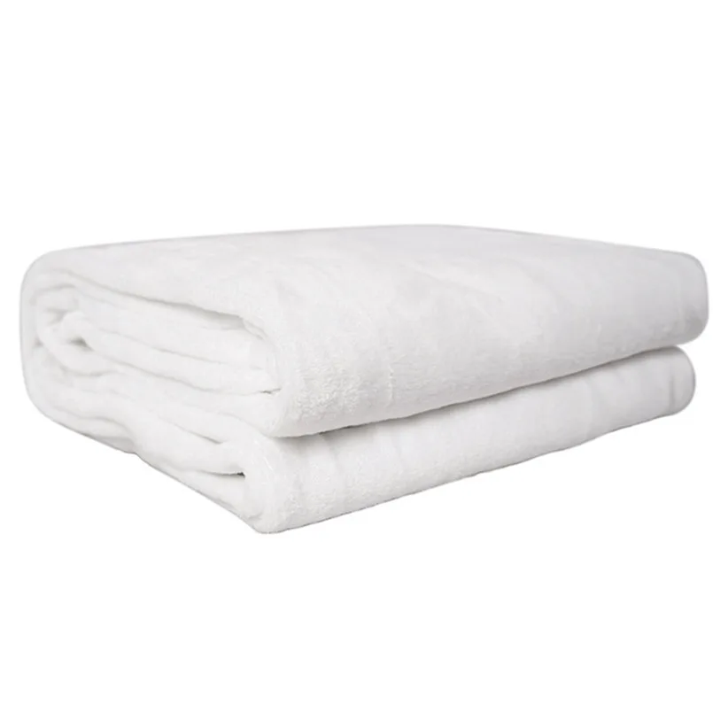 

15pcs Pack 29*39inches Polyester Sublimation White Blank Baby Blanket for Heat Press Printing Hu