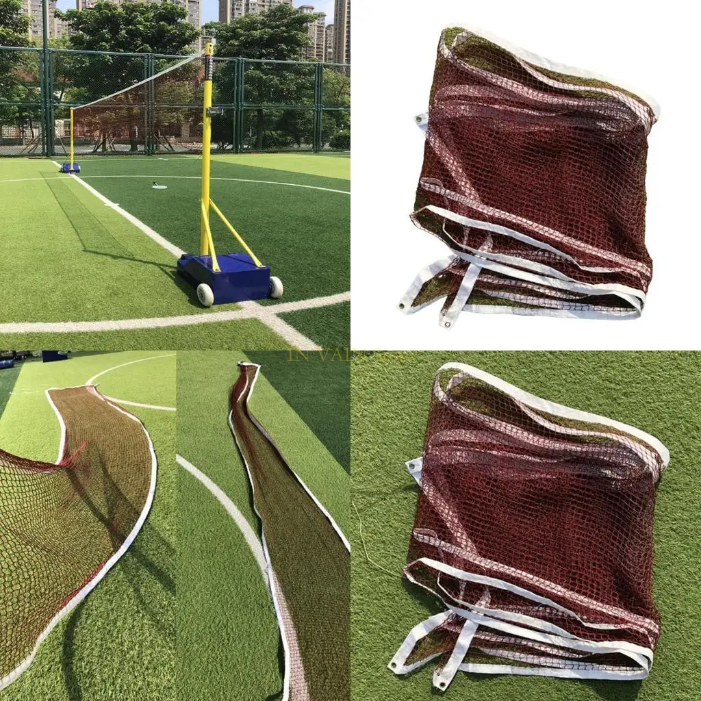 

M5TC Badminton Net Thick Foldable Easy Setup Nylons Multi Sports Net Fast Assembly