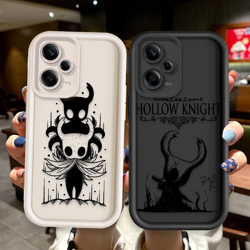 The Hollow Knight For Redmi Note 13 12 11 10 9 Pro Plus 5G POCO F3 F4 F5 X3 X4 X5 GT Soft Eye Ladder Phone Case