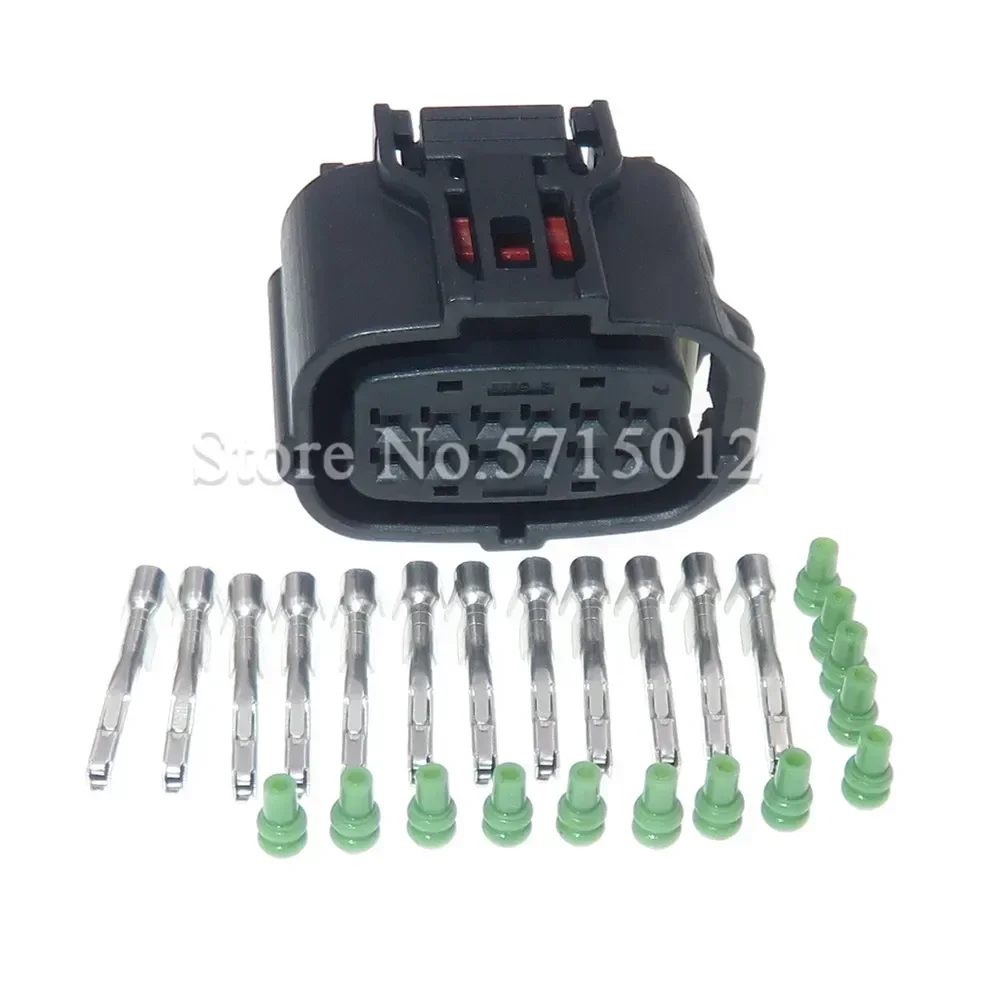 12 Hole 6189-1128 91980-12356 9098012356 Car Socket Auto Wiring Harness Waterproof Connetor