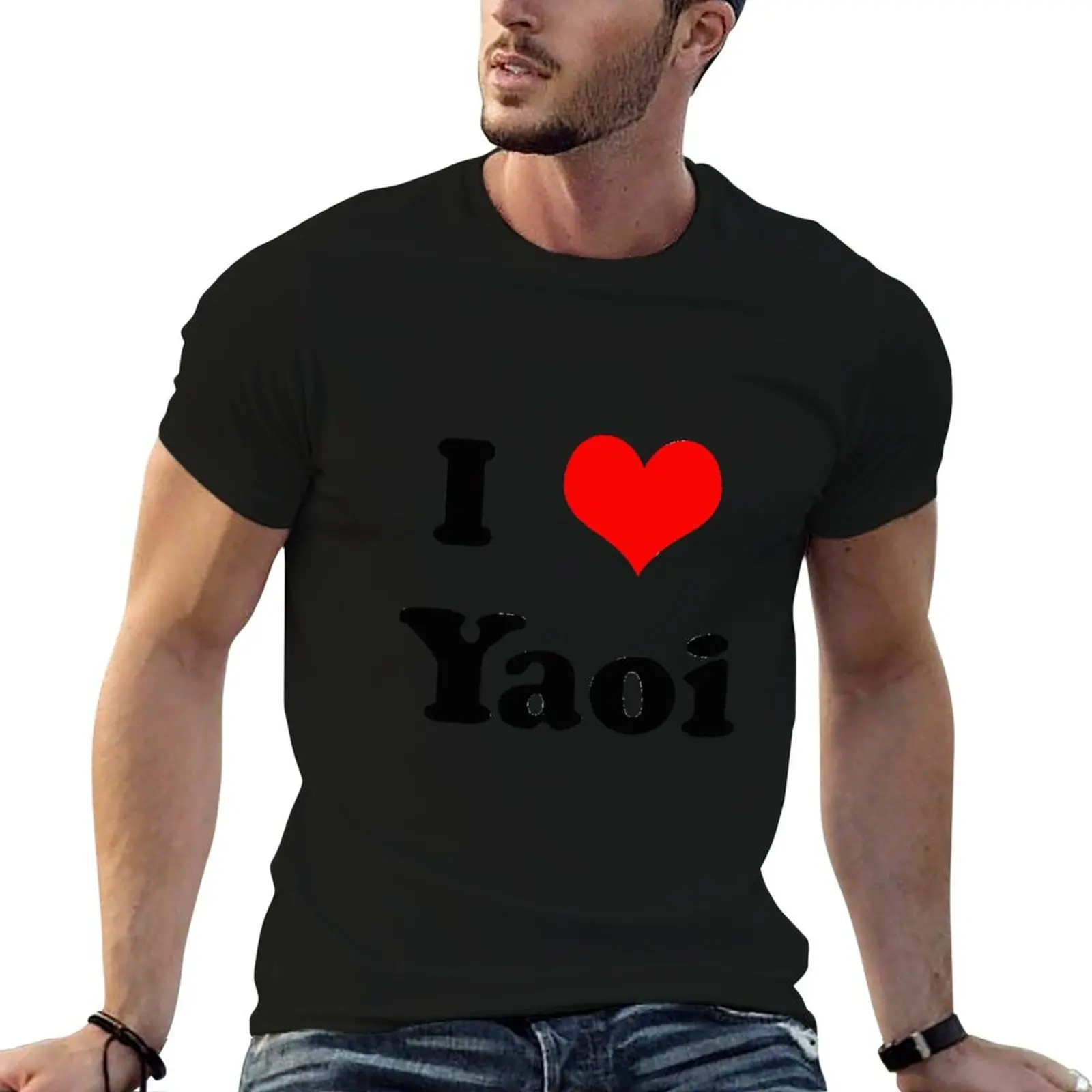 

I love yaoi T-Shirt t shirts for man pack white t shirts for man cotton funny cotton t shirt pack T-Shirt