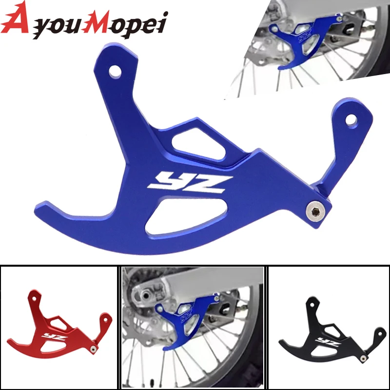 For YAMAHA YZ125 YZ125X YZ450F YZ450FX YZ 125 125X 450F 450FX Motorcycle YZ LOGO Rear Brake Disc Rotor Cover Guard Protection