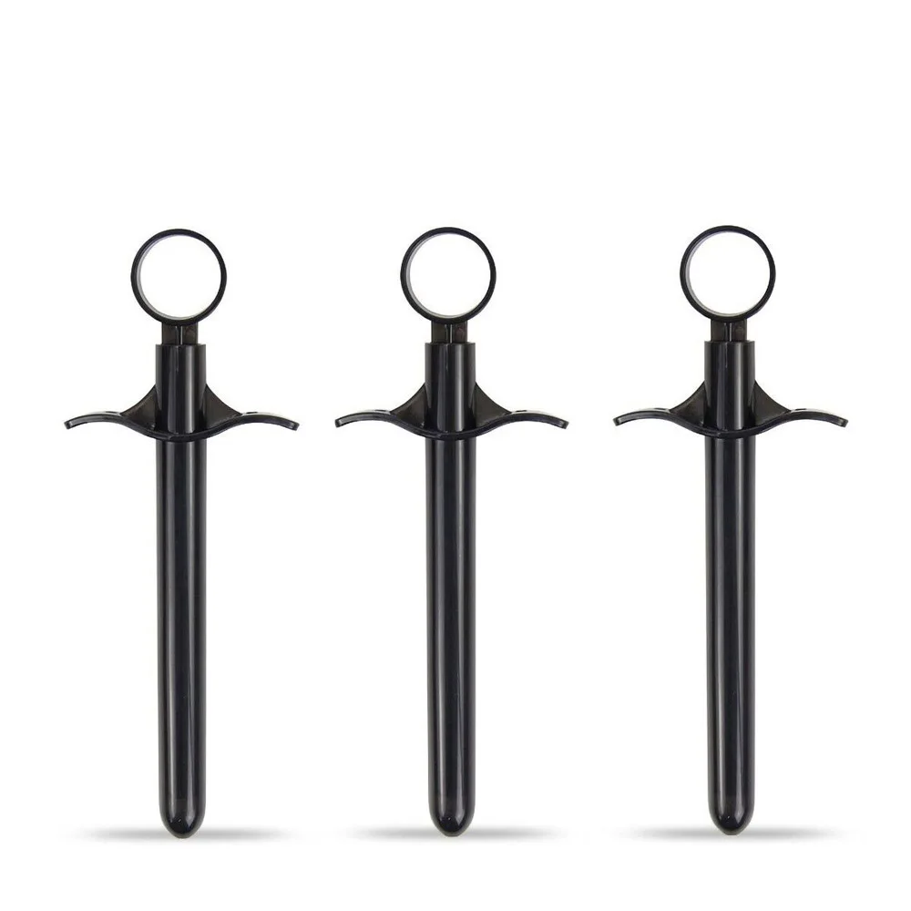 3 Pz/set Applicatore Vaginale Pessoale Lubrificante Iniettore Siringa Usa E Getta Anal Cavità Nasale Applicatore Lanciatore Butt Plug