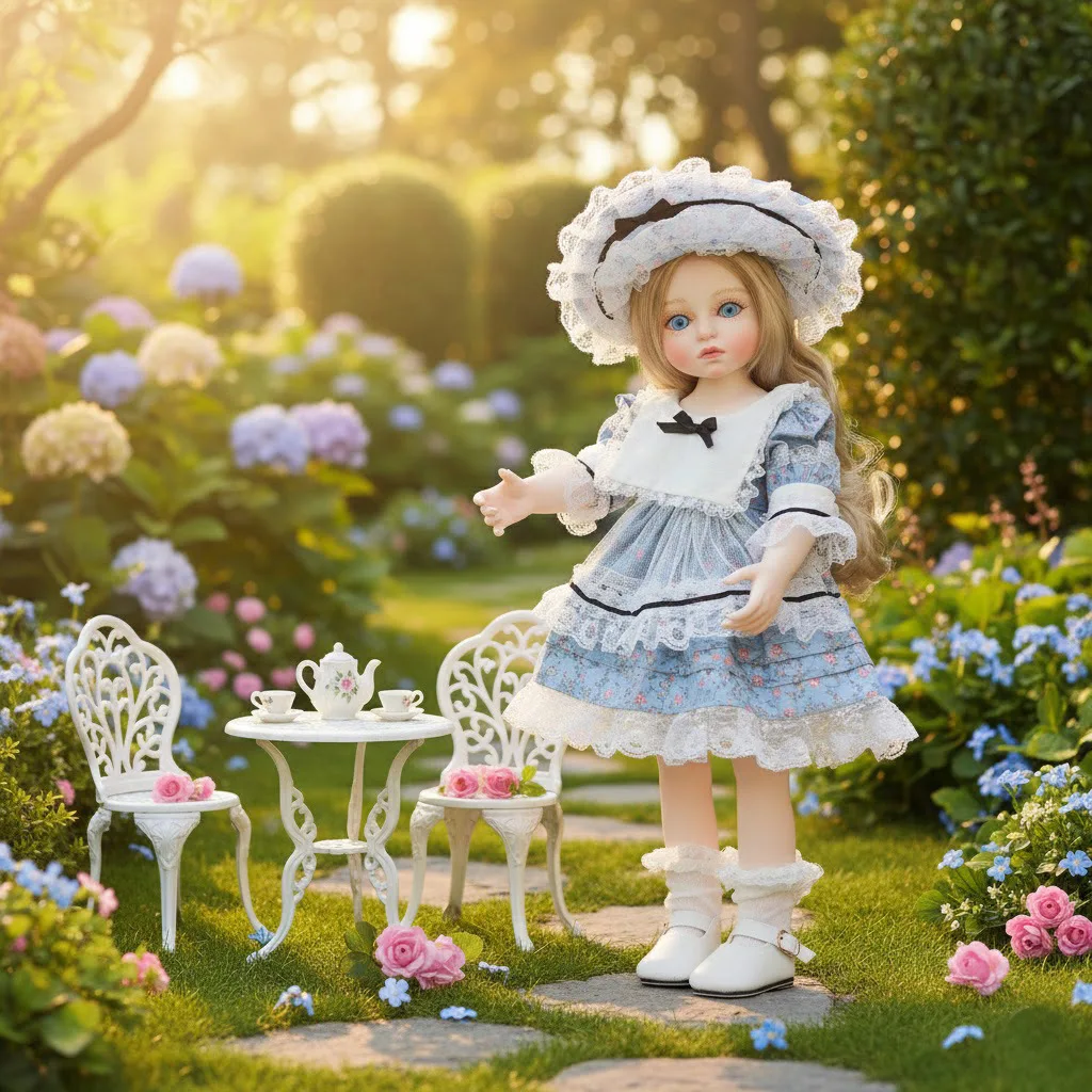 45cm Dress Up Doll Cute Fashion Toy Figure Ornament Gift For Girls