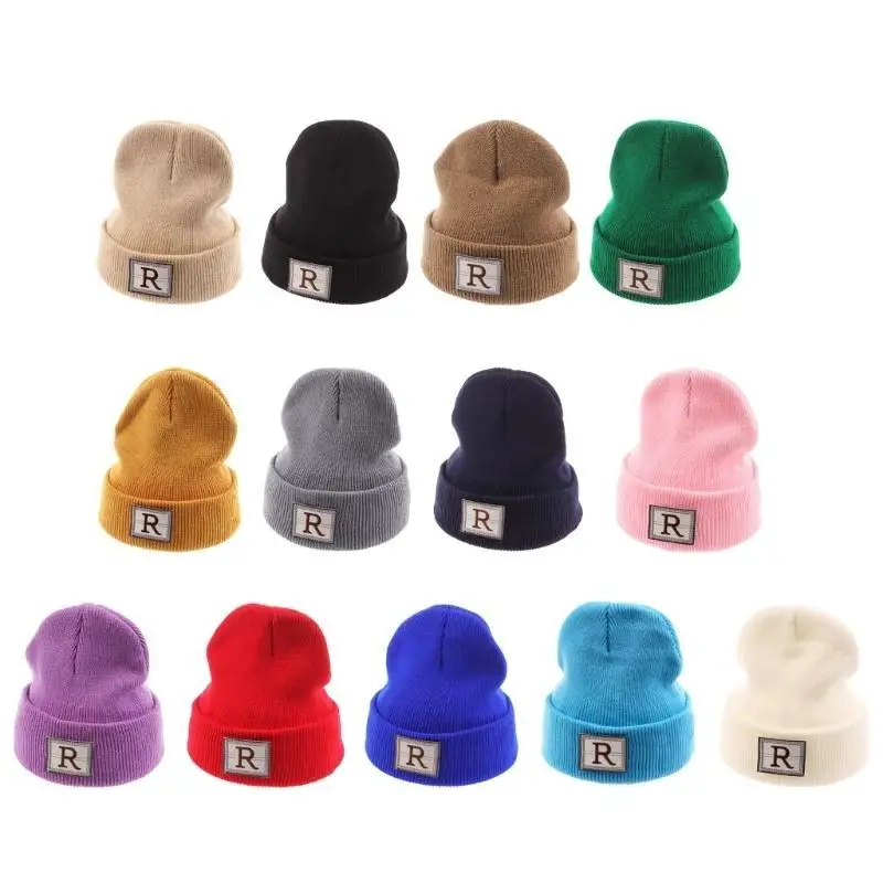 652F قبعة جمجمة للأطفال ناعمة ودافئة وسميكة للأطفال من عمر 0 إلى 1 سنة مقاومة للرياح #1