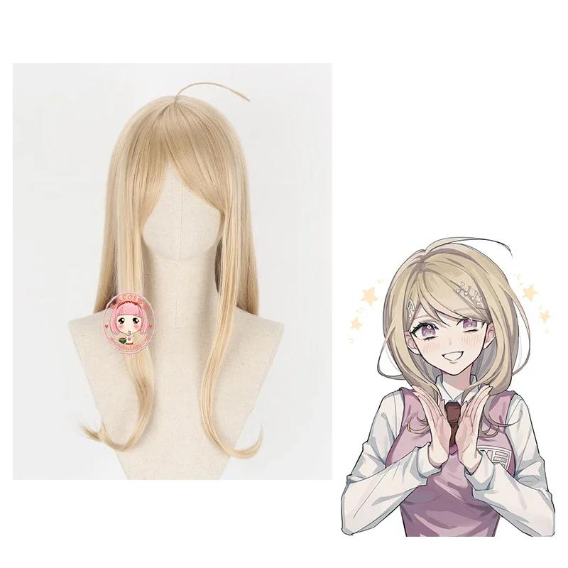 Новинка, костюм для косплея Akamatsu Kaede Danganronpa V3, женская униформа, рубашка/жилет/юбка/носки/парики, школьная форма JK