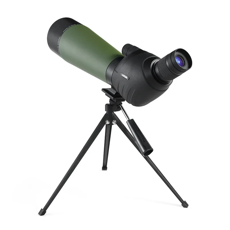 High Quality Outdoor Spotting Scope 20-60x80 Bird Watching Scope Zoom Telescope Monocular With Tripod Waterproof Scope