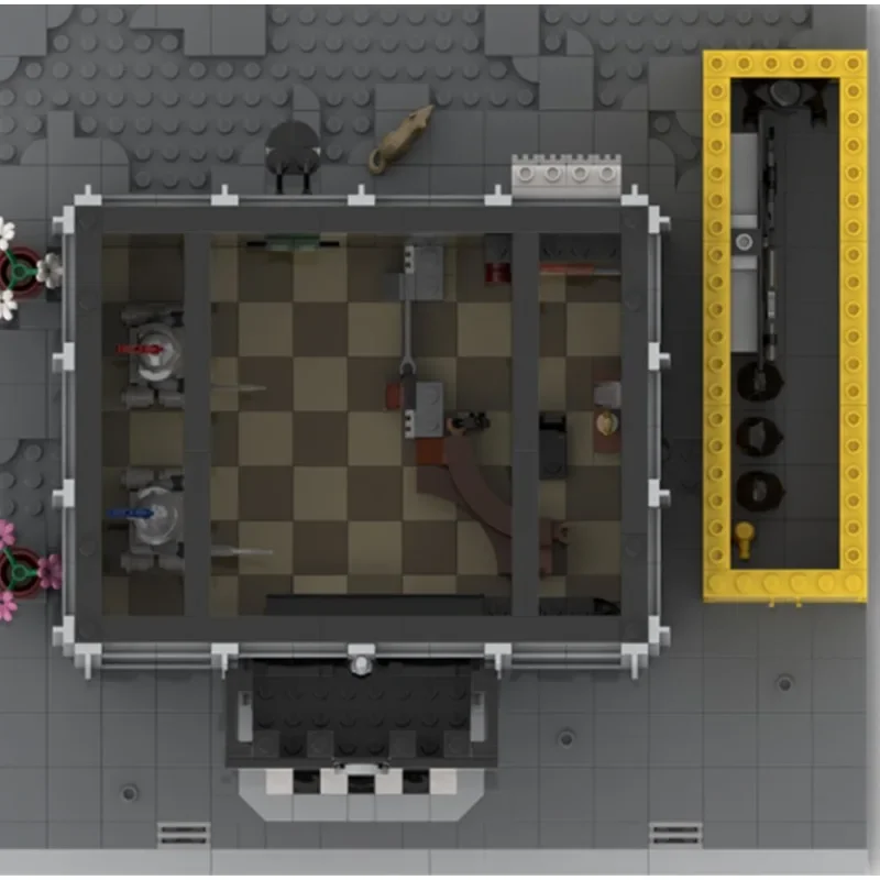 3456PCS MOC Creative Street View Wayne Tower Modularรุ่นสถาปัตยกรรมอาคารบล็อกการศึกษาประกอบของเล่นเด็กของขวัญ