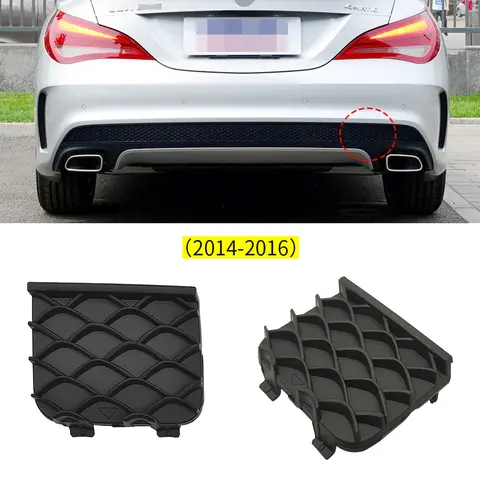 메르세데스 W117 자동차 리어 범퍼 견인 후크 커버 캡, 벤츠 CLA 클래스 2013-2016 CLA200 CLA220 CLA250 1178852422, 블랙