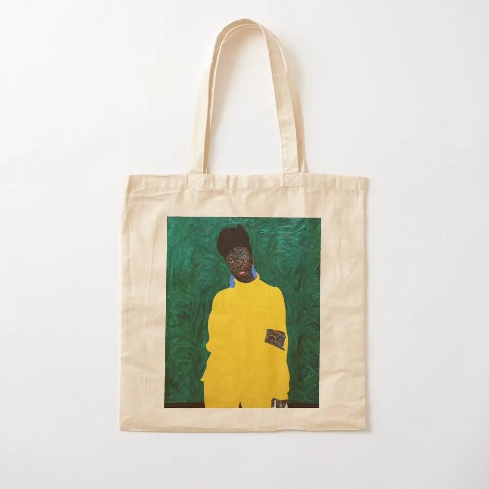 

Amoako Boafo Cobalt Blue Earring Tote Bag canvas tote bag bags woman 2025