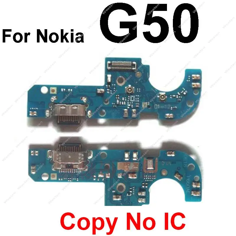 USB Charging Board For Nokia C30 C10 C20 C3 C2 C1 G10 G11 G21 G20 G50 X10 X20 Usb Port Charger Board Microphone Flex Cable Parts