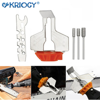 5 colors Chain Saw Sharpening Attachment Sharpener Guide Drill Adapter Head Chainsaw Sharpening Attachment Rotary Tool