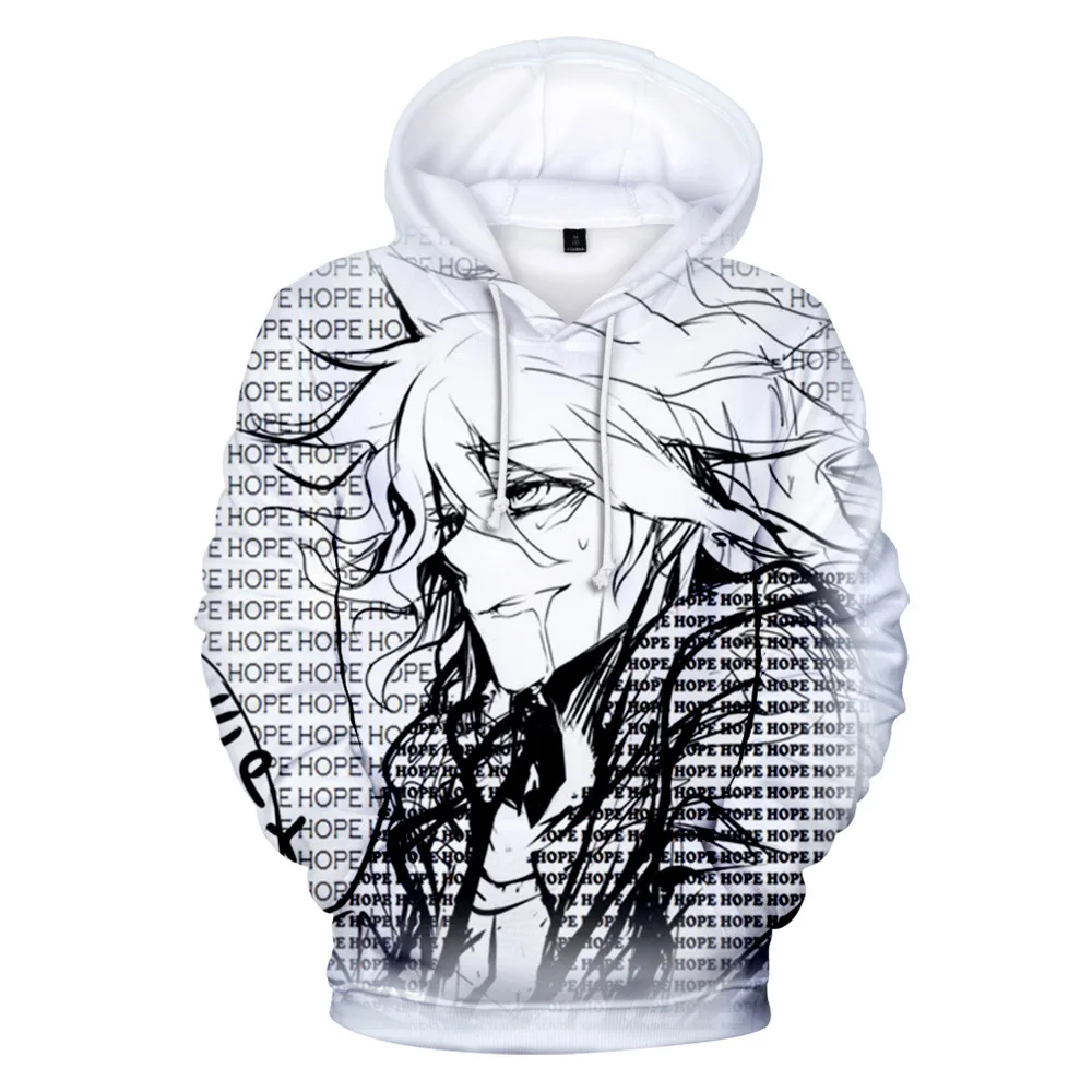 

Nagito Komaeda 3D Hoodie Mens Hoodies Sweatshirt Women Funny fashion Print Casual Boys/girls Streetwear Clothes hip hop pullover