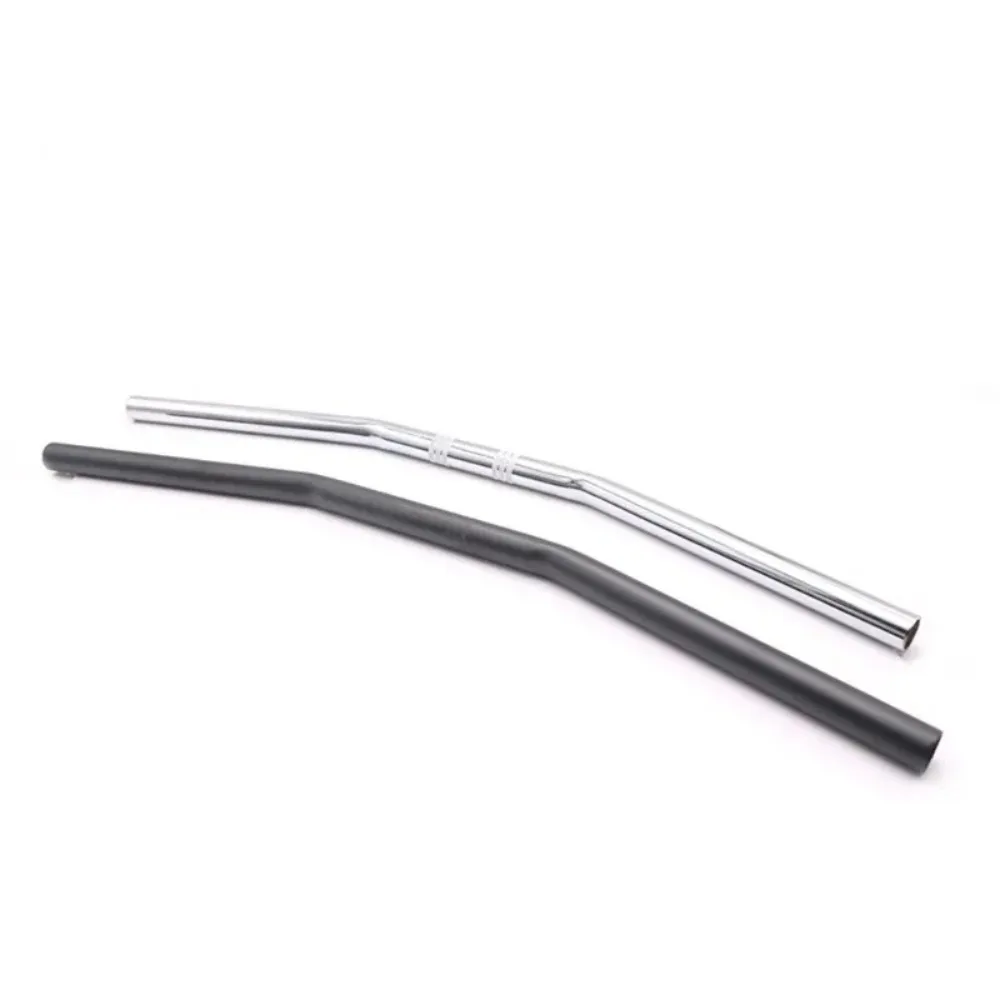 Universal 22mm 25mm Retro Drag Straight Motorcycle Handlebar for XV250 XV125 Chopper Racer Motocross Steering Wheel Black Chrome