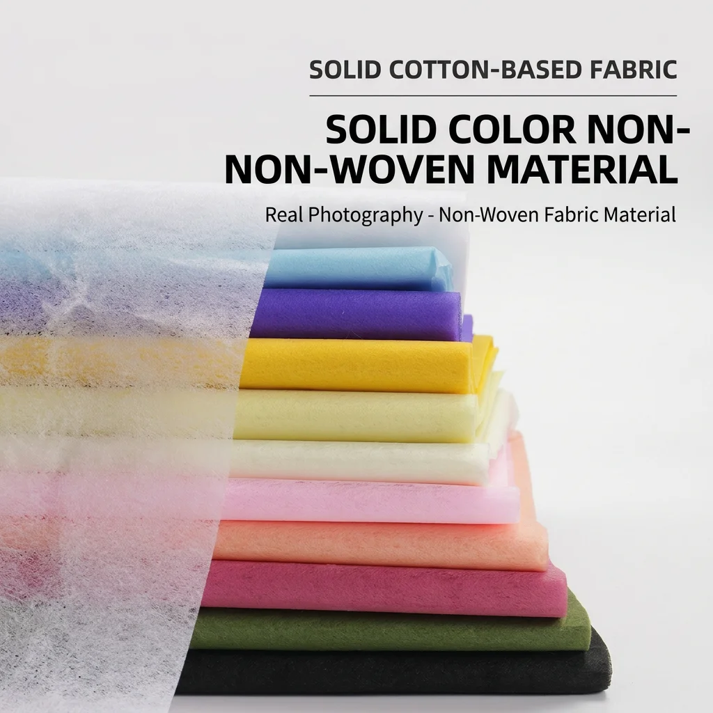 28 Sheets Milk Cotton Non-Woven Fabric Flower Bouquet Packaging Paper Gift Wrapping Scrapbooking Supplies Craft Paper 48x48cm