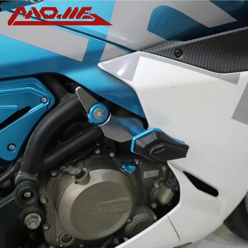 ل CFMOTO CF MOTO 250CLX 300CLX CLX 300 250 CLX 2022 - 2025 2024 محرك غطاء للحماية الإطار المتزلجون تحطم وسادة السقوط الحرس