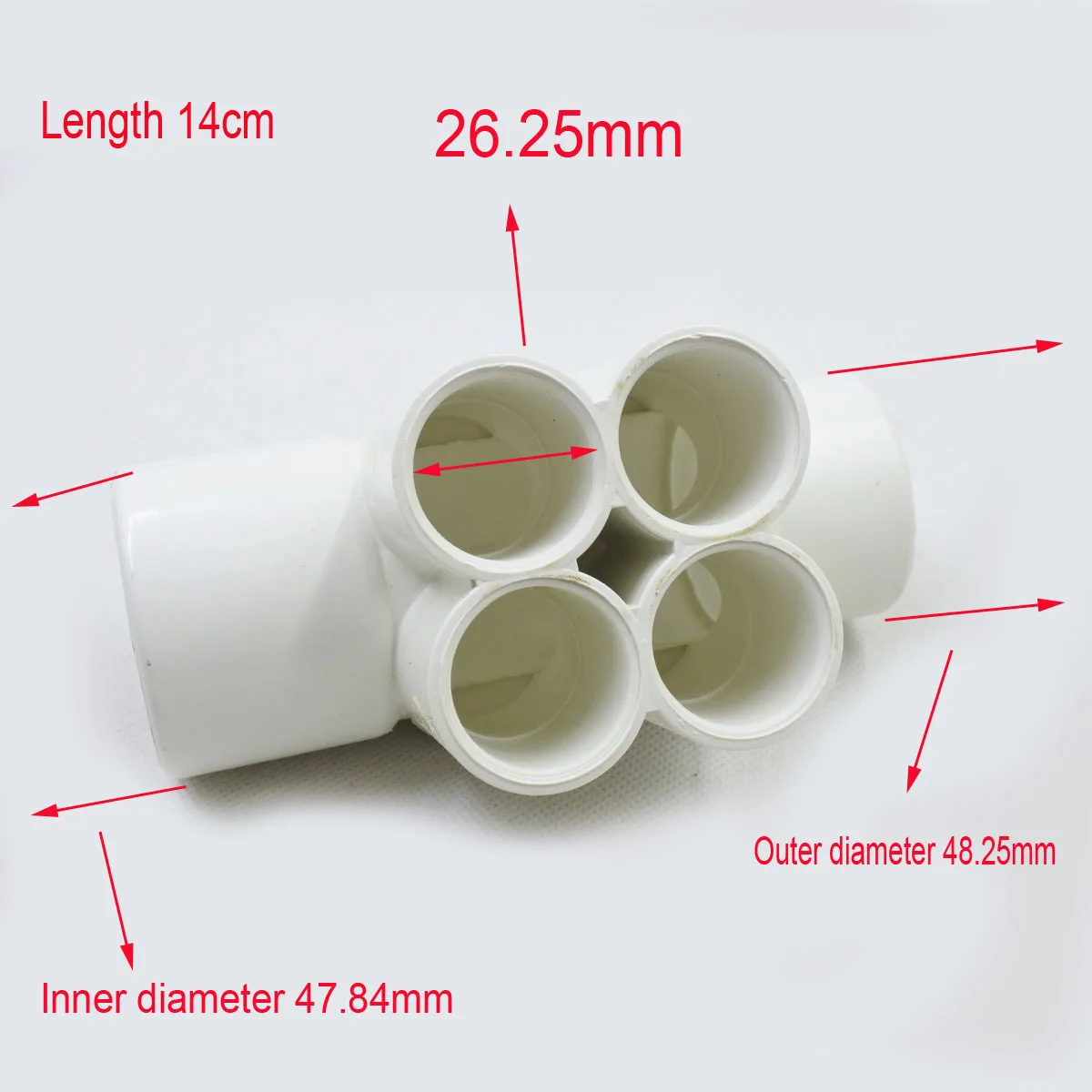 4 Holes Plastics Water Distributor,British System 1.5