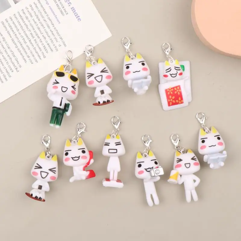 1/2/5/10Pcs Inoue Toro Action Figure Anime Lovely Figure Doll Model Ornament Diy Key Chain Pendant Accessories