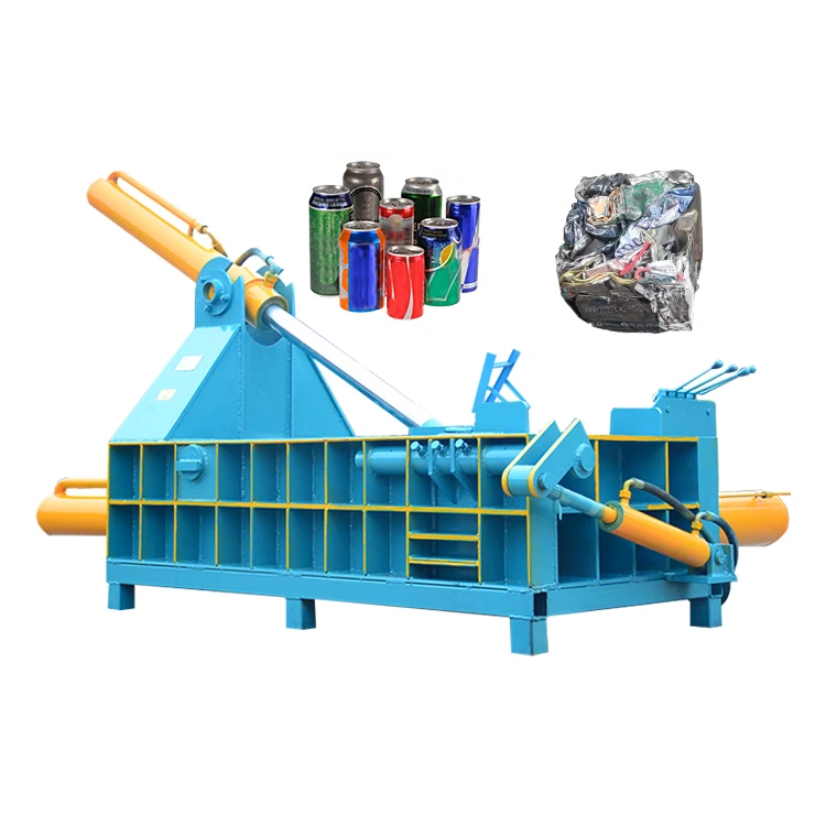 2026 SELL Late Model Portable Scrap Metal Baler 180T Horizontal Aluminum Can Baler Machine