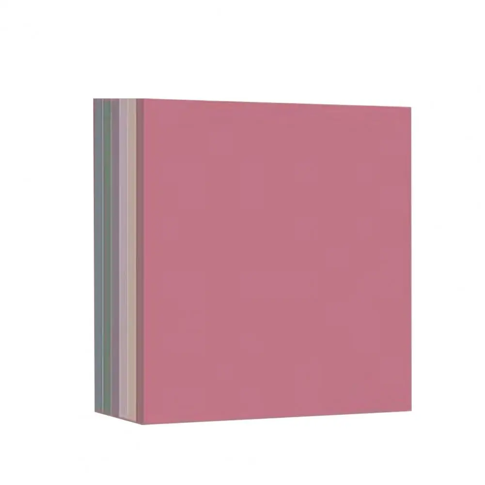 No Bleed Memo Notes Morandi Colored Memo Notes Pad Smooth Writing Paper Adhesive Indexing Decorating Notebooks for Office School