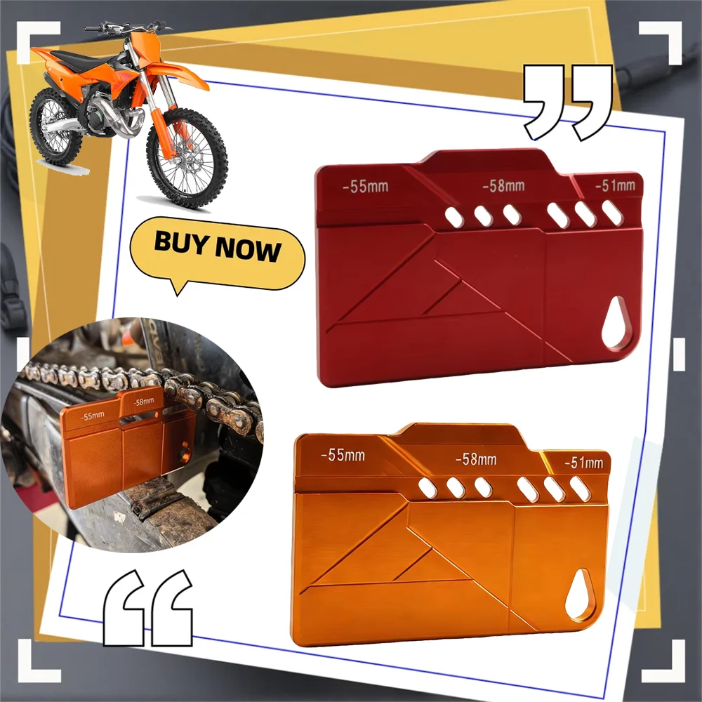 Professional Chain Tension Gauge Tool Inspector Chain Slack Tester Adjust Motorcycle Accessories ATV Dirt Bike Off-road Motocros