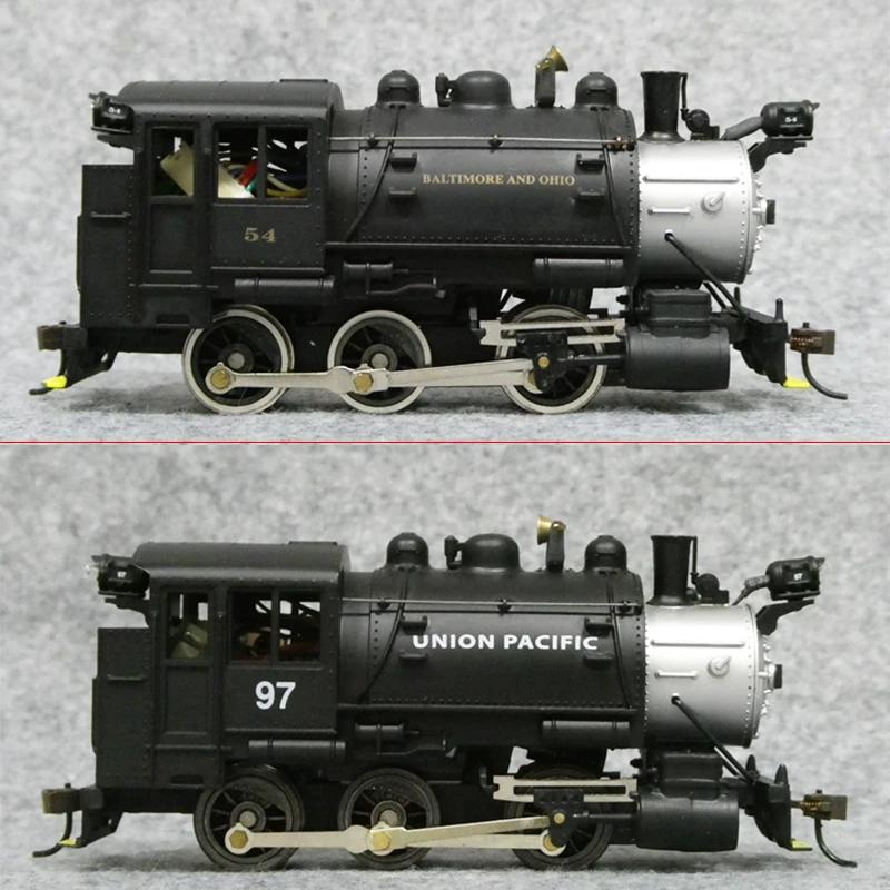 HO 1/87 Train Model Steam Train Model 0-6-0 DC Rail Car Toy Boy Birthday Gift