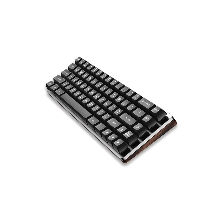 

GATERON Blue Red Brown Switch X Bows Walnut Ergonomic Wireless Type-C RGB Mini 60% Mechanical Keyboard