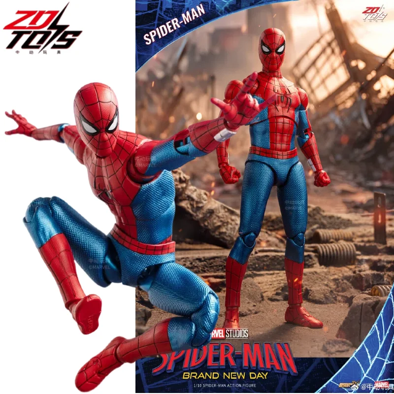 ZD Spider-Man: Brand New Day Action Figure Spider-Punk Scarlet Miguel Iron Spider PS4 Game Movable Joint Model Collectible Toys