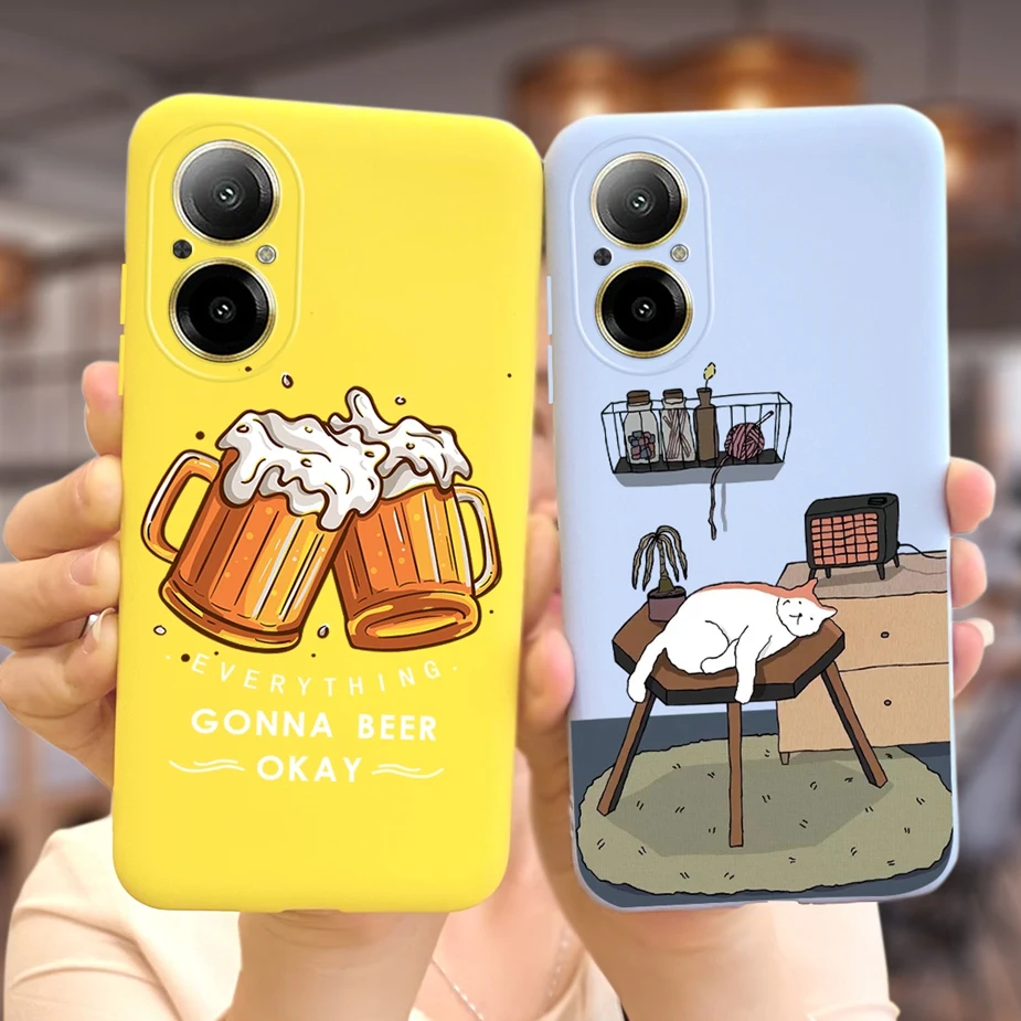 For Realme C67 4G Case RMX3890 Cute Fashion Cartoon Cover Soft Silicone Phone Case For Realme C67 C 67 RealmeC67 4G Fundas Coque image 4