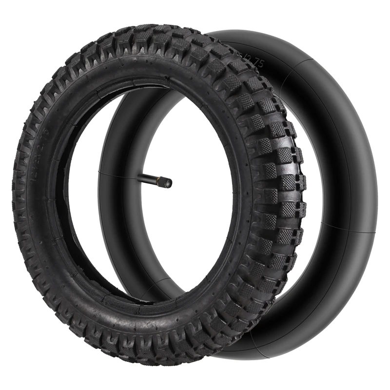 12 1/2X2.75 Tyre+Inner Tube For 49Cc Motorcycle Mini Dirt Bike Tire MX350 MX400 Scooter Tire 12-Inch Wear-Resistant Tire