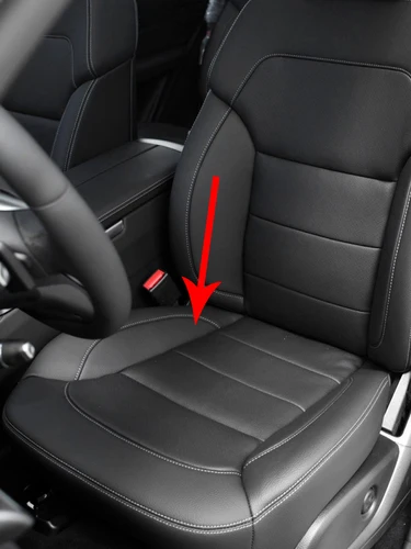 Imagen 2 del producto Funda inferior de asiento de cuero Pu para Mercedes Benz, cubierta de asiento de conductor Passager, ML250, ML350, ML450, 2012-2015