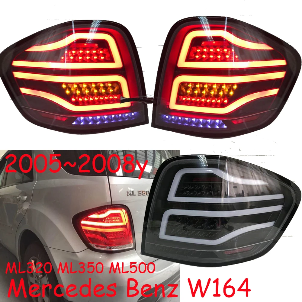 Car bumper taillamp for Mercedes Benz W164 taillight ML320 ML350 ML500 2005~2008y car accessories tail light W164 fog light