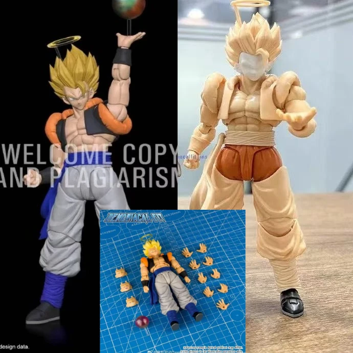 

Demoniacal Fit Gogeta 3.0 Body Dragon Ball Z Action Figure DBZ SHF Gogeta Super Saiyan Figurine Anime Figures Model Toy Gift