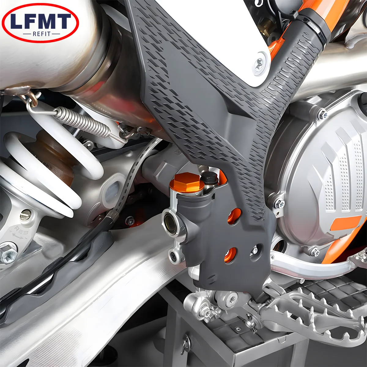 Motorrad-Hauptbremszylinder-Pumpe hinten für KTM SXF XCF EXC EXCF XC SX TPI 530 500 450 400 350 300 250 200 150 125 2004–2023 – Detail 2